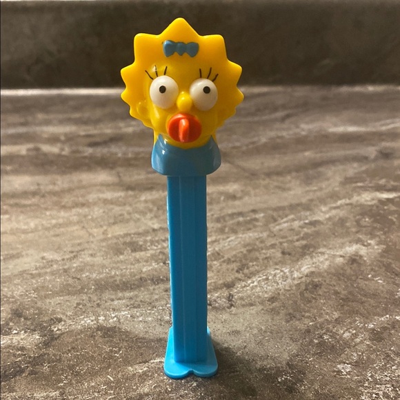PEZ Other - *3 for $10* Maggie Simpson Pez Dispenser - Blue Stem